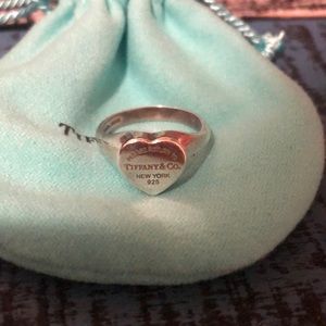 Tiffany’s heart shaped ring